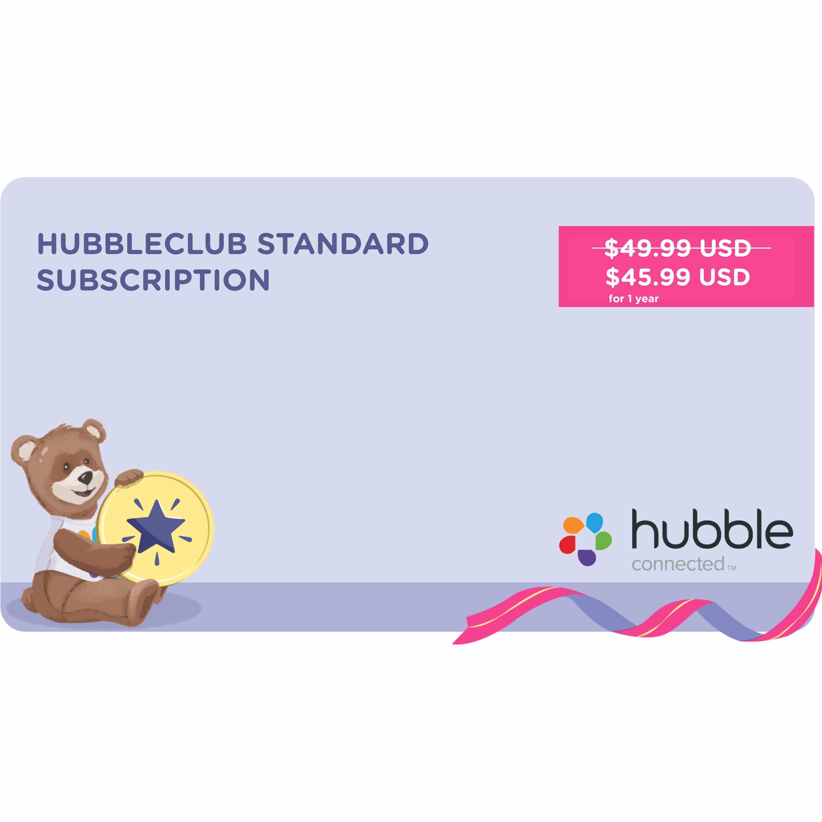 HubbleClub Standard - 1 Year Subscription - Hubble Connected