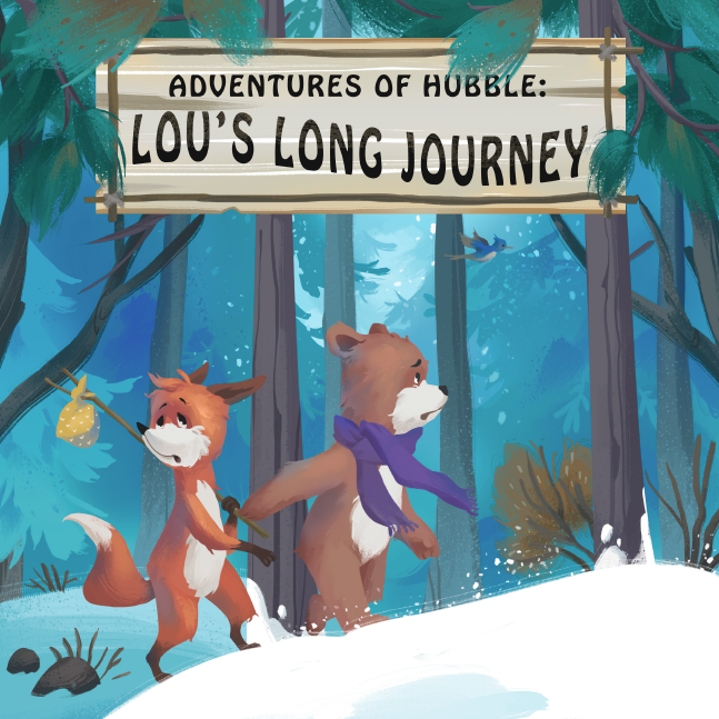 Adventures of Hubble - Lou's Long Journey - Printed Book