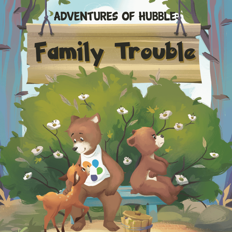 Adventures of Hubble - Family Trouble - Printed Book