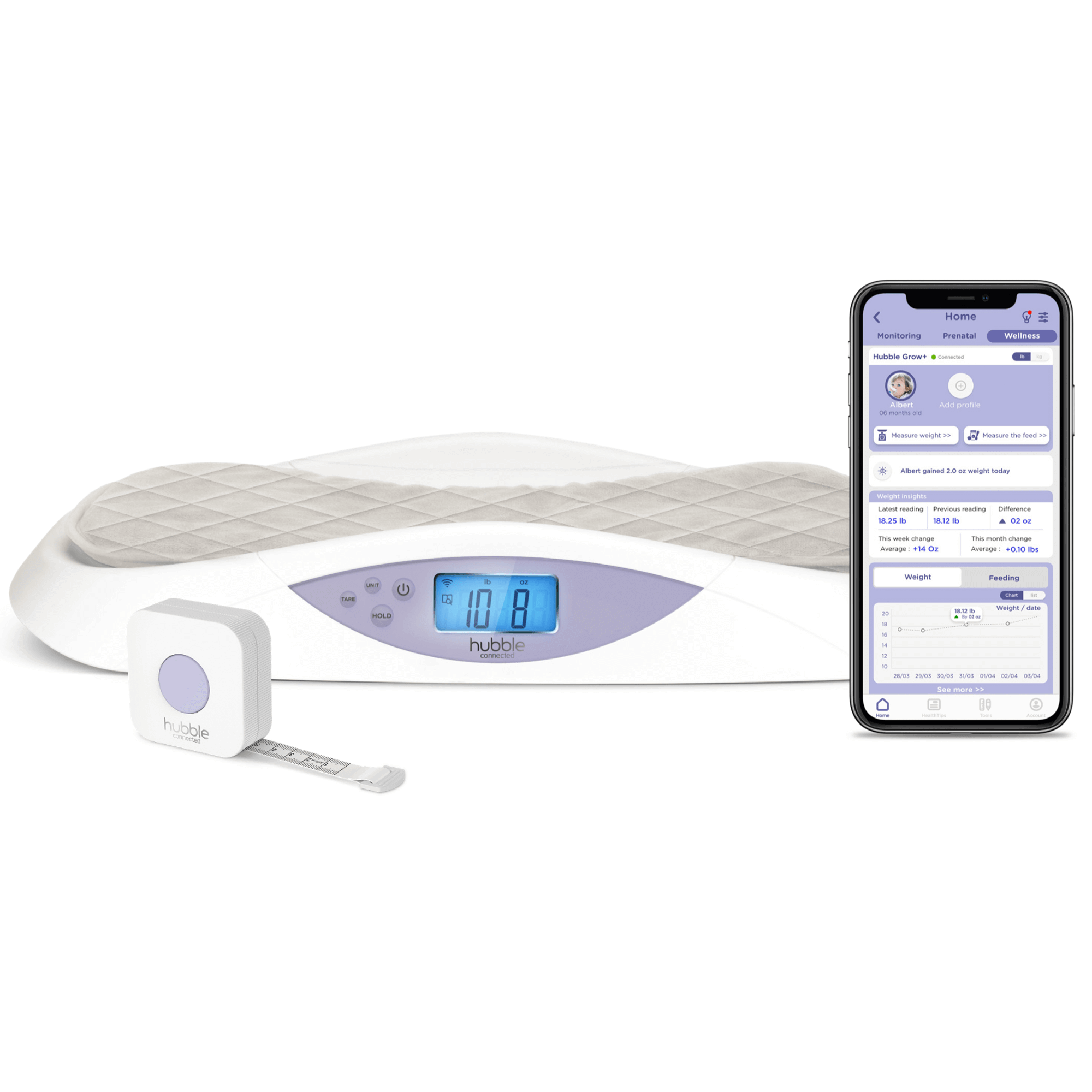 Bluetooth Smart Baby Scale